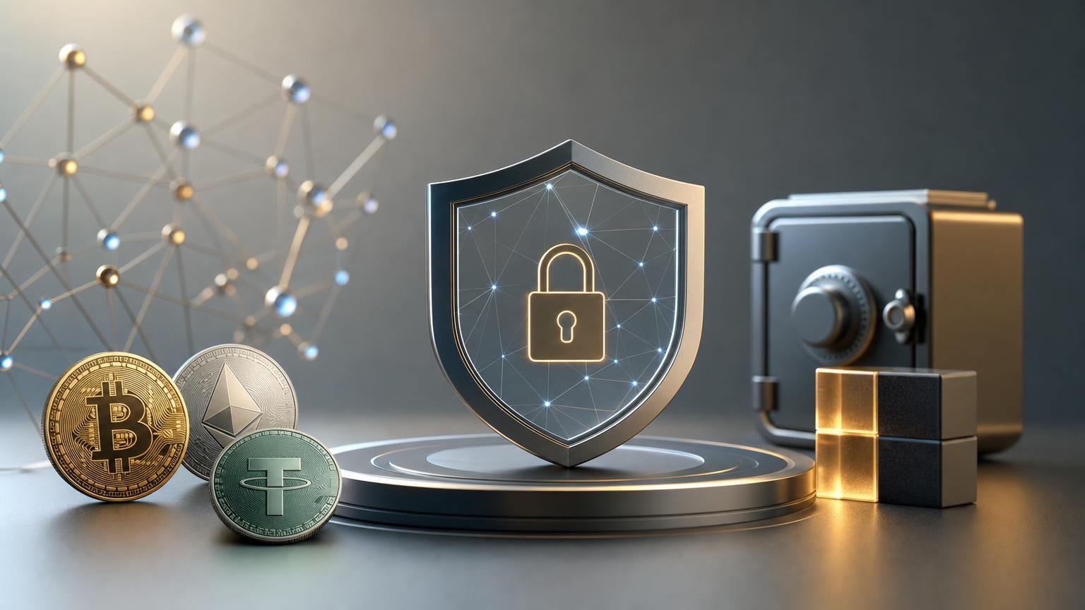 A security checklist for verifying a crypto exchange service, network, wallet address, fees and transaction status before sending BTC, ETH or USDT
